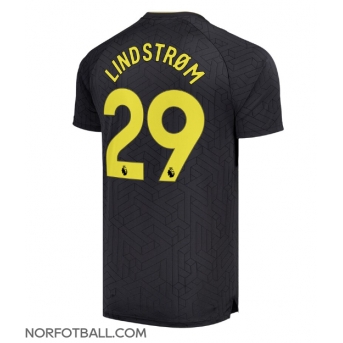 Billige Fotballdrakt Everton Jesper Lindstrom #29 Replika Bortedrakt 2024-25 Kortermet